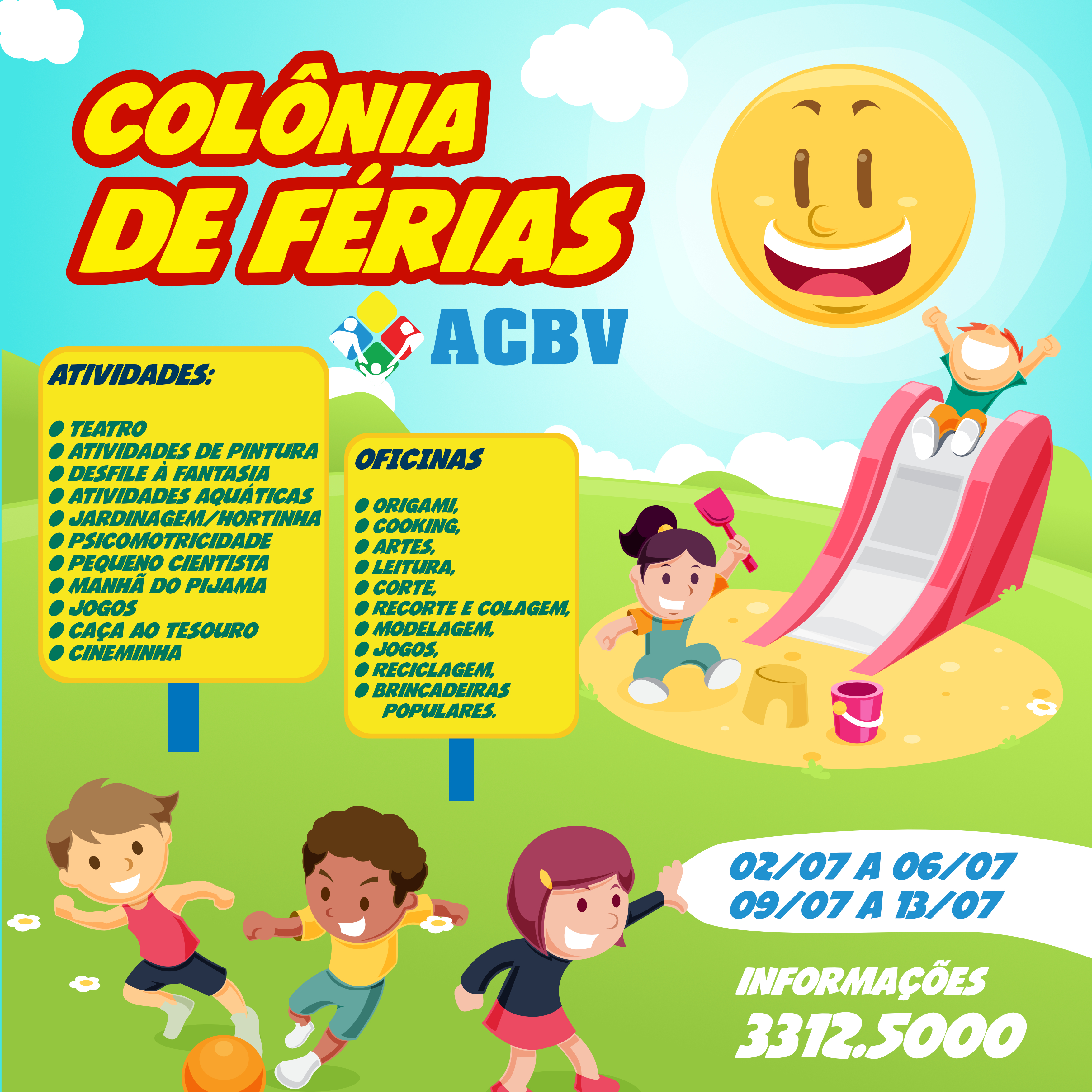 Colônia De Férias Ninho Acbv Acbv